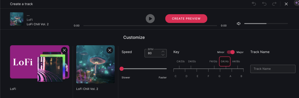 Soundful's AI Music Generator 